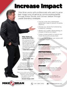 Mike Brian One Sheet